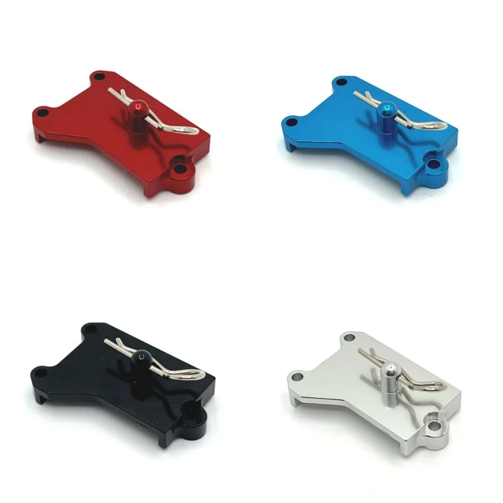 PSY 1/16 Servo Mount Durevole RC Accessori Supporto per piastra batteria in lega di alluminio per 16101 16102 16103 16104 16106 16201