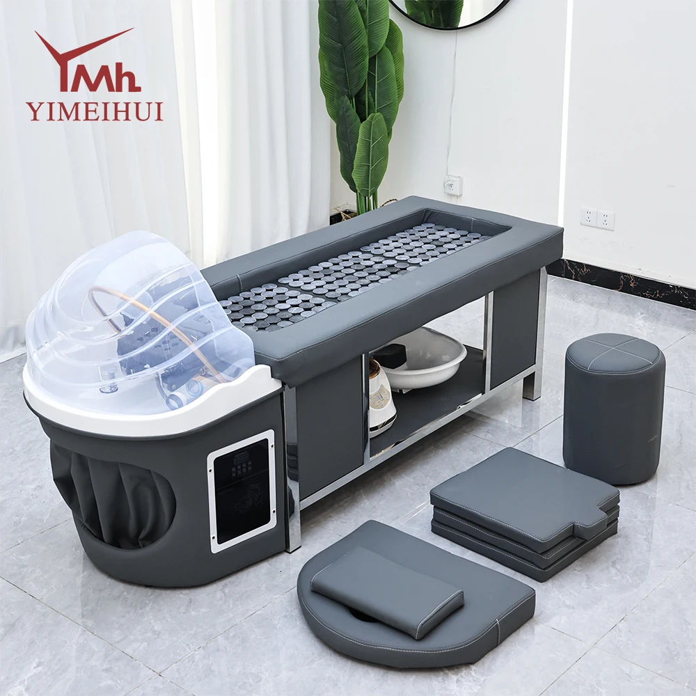 

Salon Hair Therapy Acupuncture Steam Bath Hair Salon Thai Hair Washing Bed Massage Integrated Water Circulation