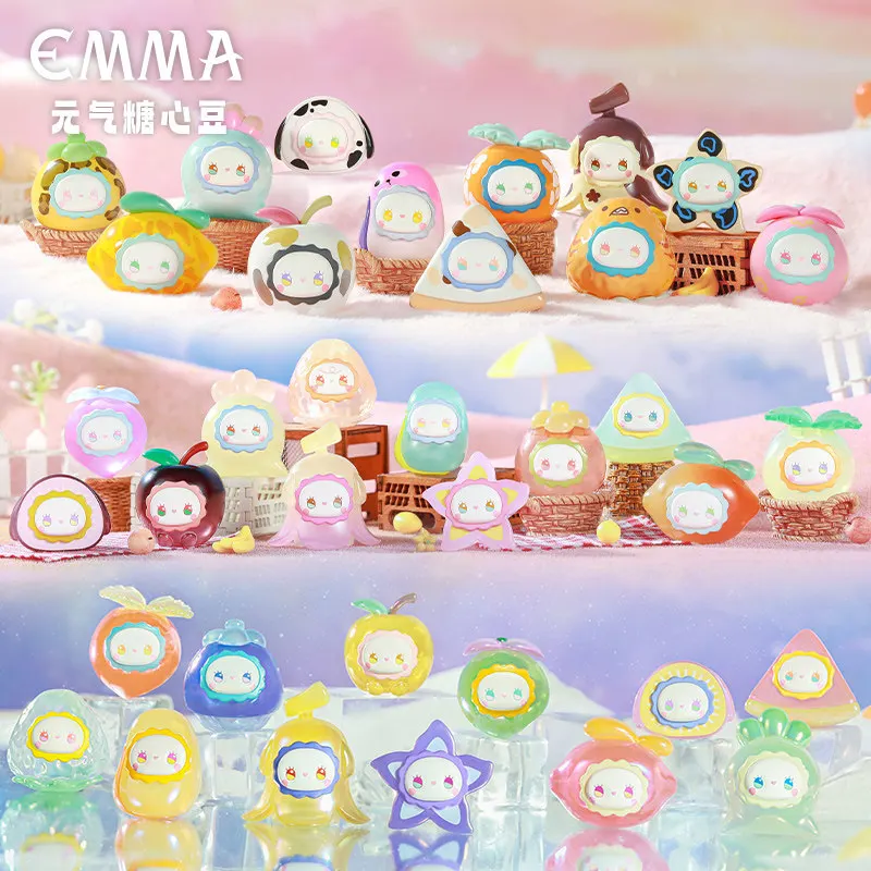 

Genuine Mini Doll Blind Box Toy Emma Secret Forest Jellybean Jolt Series Anime Figure Kawaii Surprise Mystery Box Birthday Gift