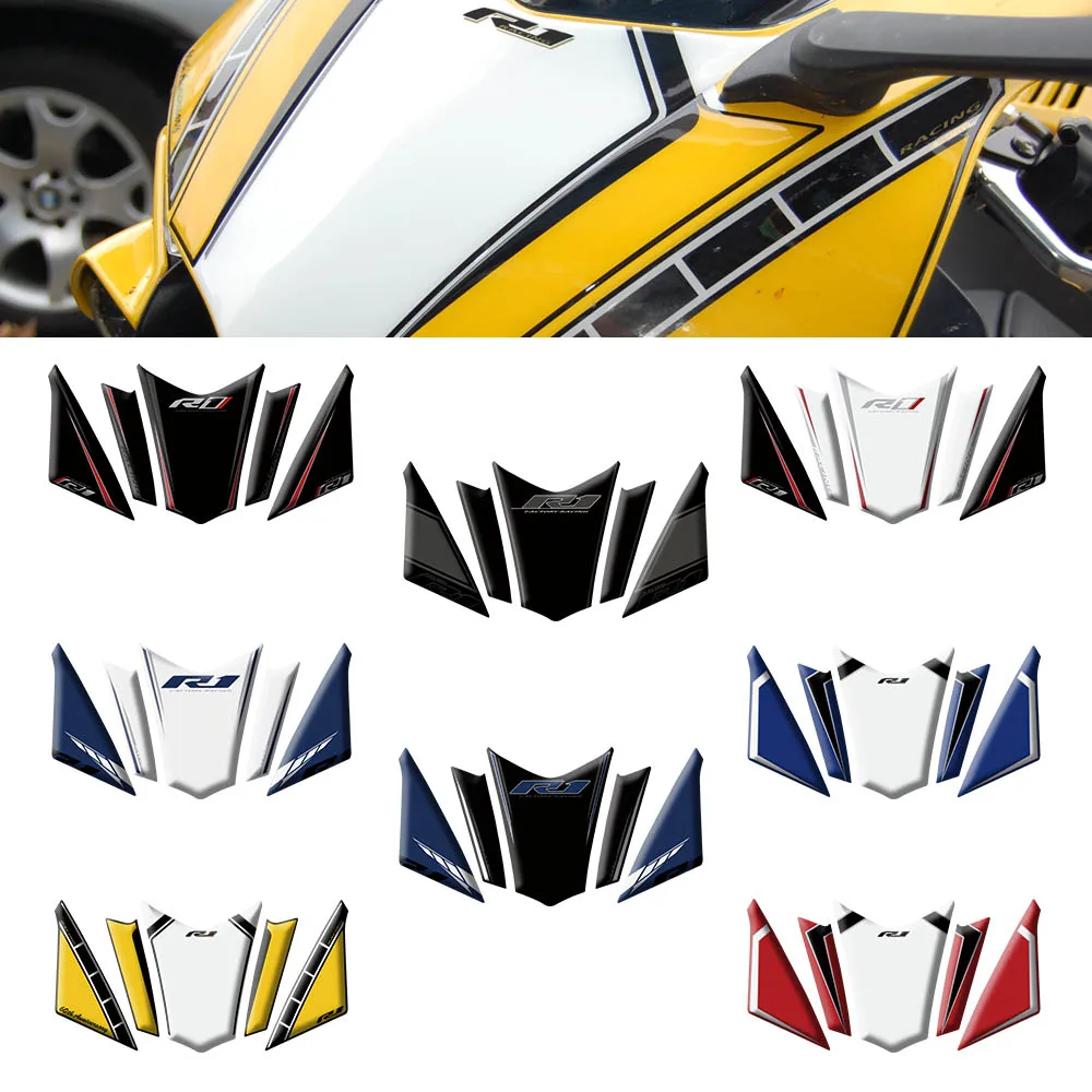 For Yamaha YZF R1 R1M YZF-R1 YZF-R1M 2015-2024 Motorcycle Fairing Paint Protection Number Board Protector Stickers