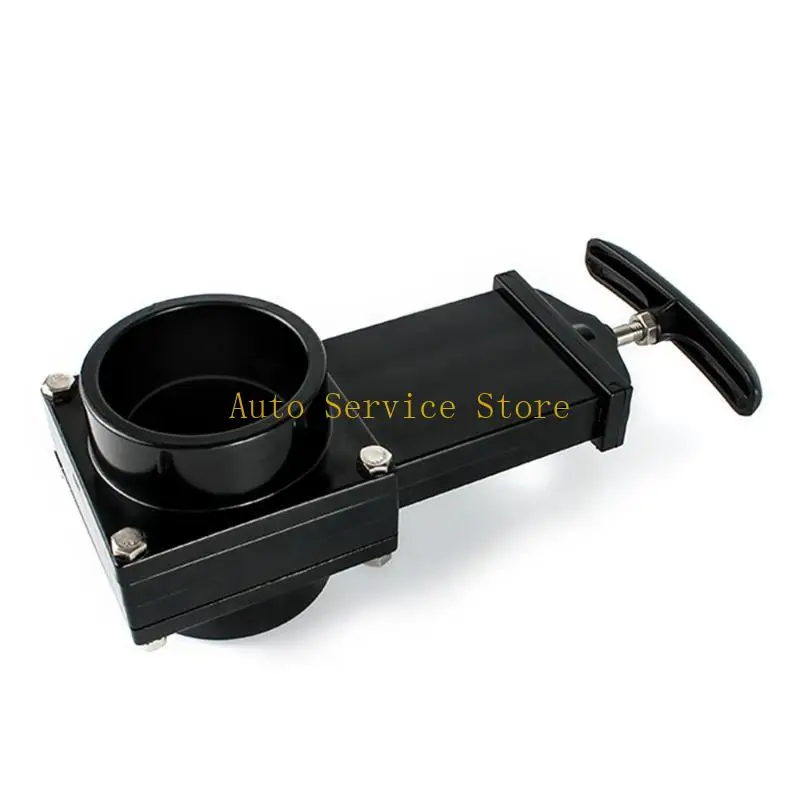 462A RV Knife Water Gate for Valve Durable Plastic 50mm Sewer Hose Drain Ada
