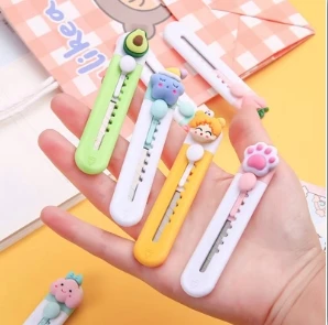 Hand Cutting Tools Heavy With SK5 Blade Plastic 25mm Cutter Knife