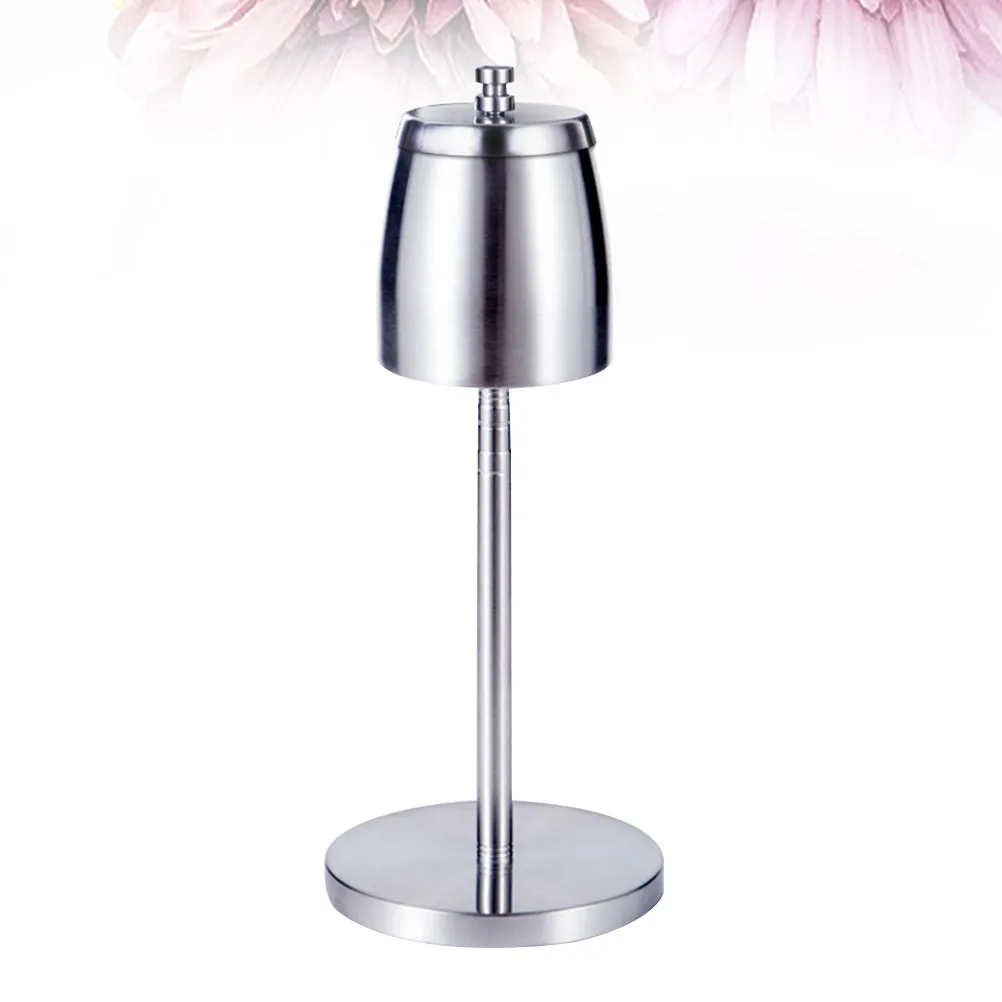 Thickened Steel Smoking Tray Commercial Receptacles with Lid Organizer Stainless Ash