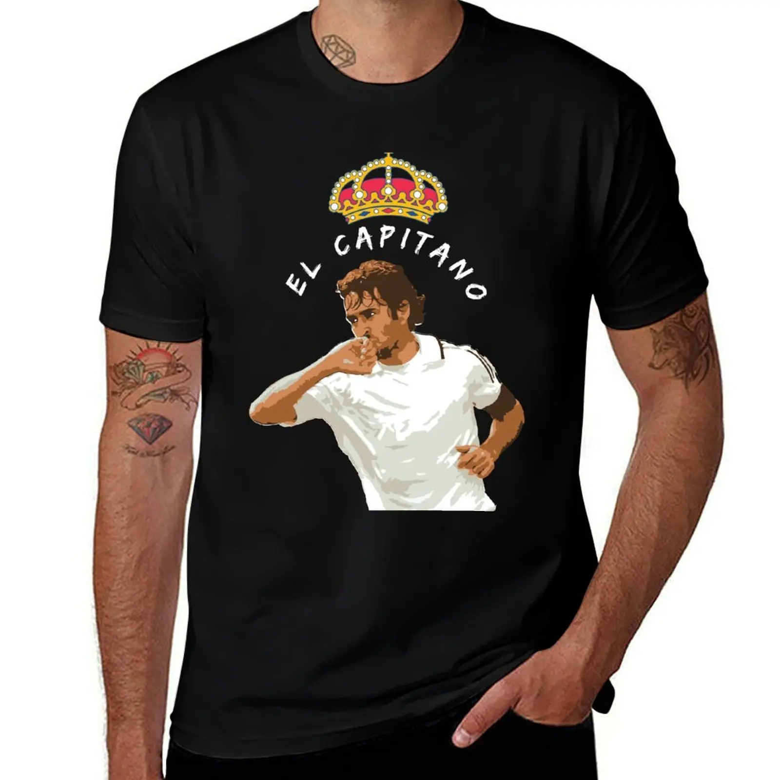 Camiseta con ilustración Raul, camisetas lisas para hombre, camisetas gráficas