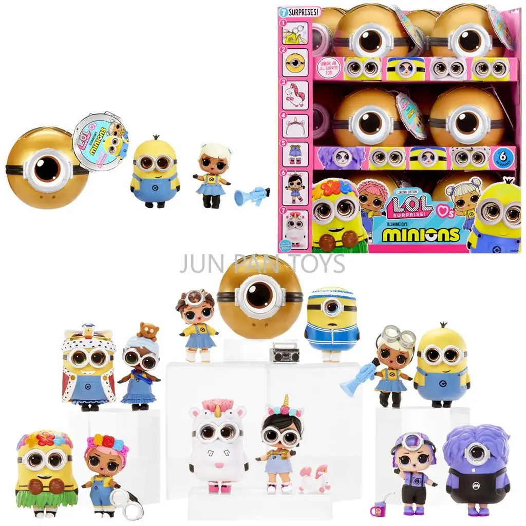 オリジナル-lol-サプライズラブミニオン-7-サプライズアクセサリー限定版ファッションミニ人形ガールフィギュア子供の誕生日ギフトおもちゃ