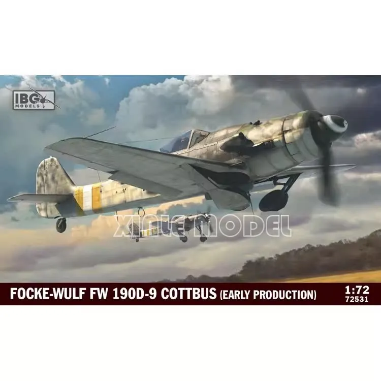 

IBG Plastic Assembled Aircraft Model Kit 72531 Focke-Wulf Fw 190D-9 Cottbus (Early Production) 1/72