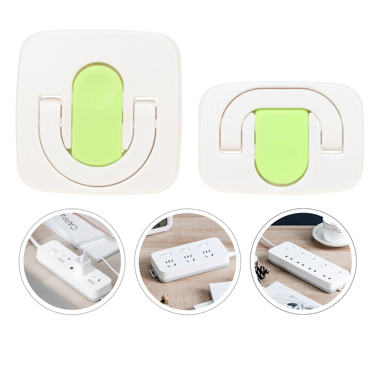 

24pcs Safe Outlet Cover Outlet Protector Child Socket Covers Proof Abs Plastic Anti Shock Electric Safety Plugs