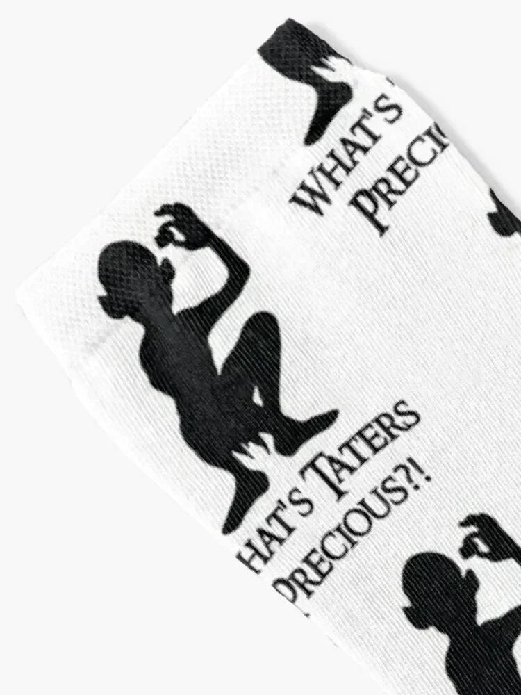 What's Taters Precious! Socks with print hiphop cotton Crossfit Socks For Women Men's