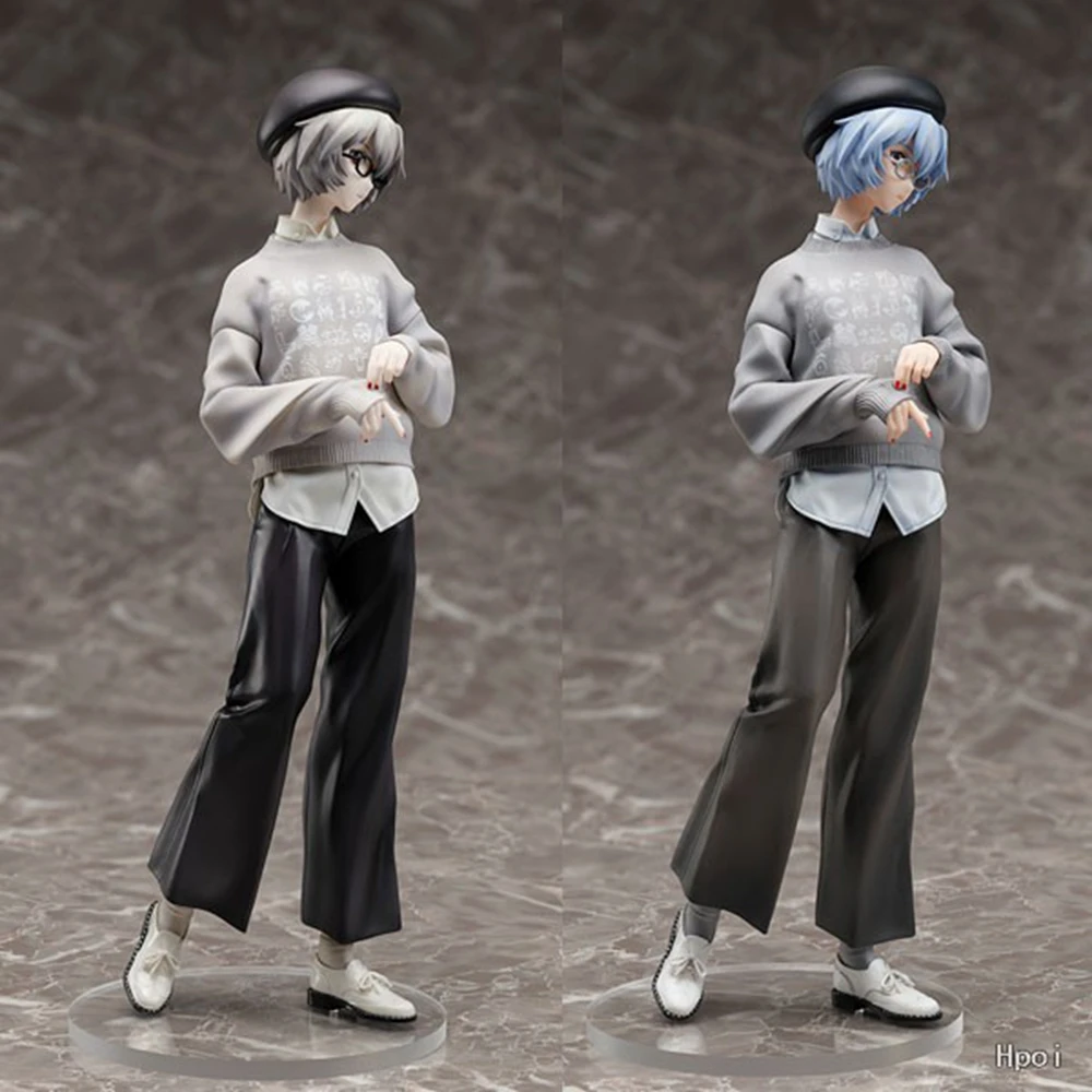 Figurine Ayanami Rei de 24CM, Anime Shin Seiki Evangelion, différentes couleurs, plusieurs modèles, jouet, Collection cadeau, ornements en PVC