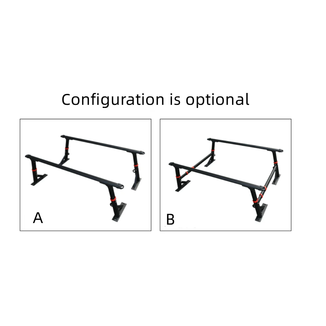 

Reli3 Trunk Mount Universal Luggage Bar Crossbar Off-Road Roof Luggage Rack for Ranger