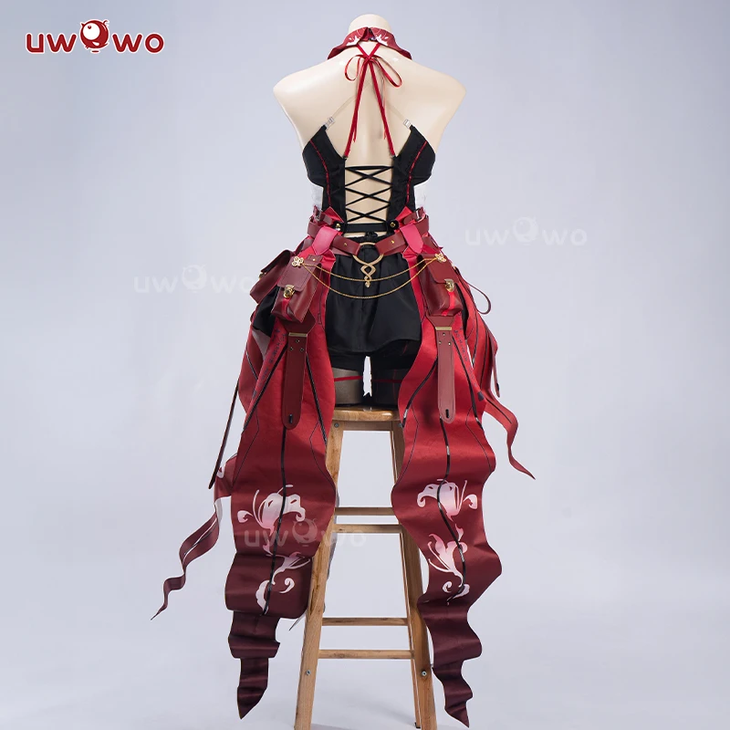 先行販売 UWOWO フロロヴァ コスプレ ゲーム ウスティン・ウェーブス ウーワ フロロヴァ コスプレ衣装 ハロウィンコスチューム