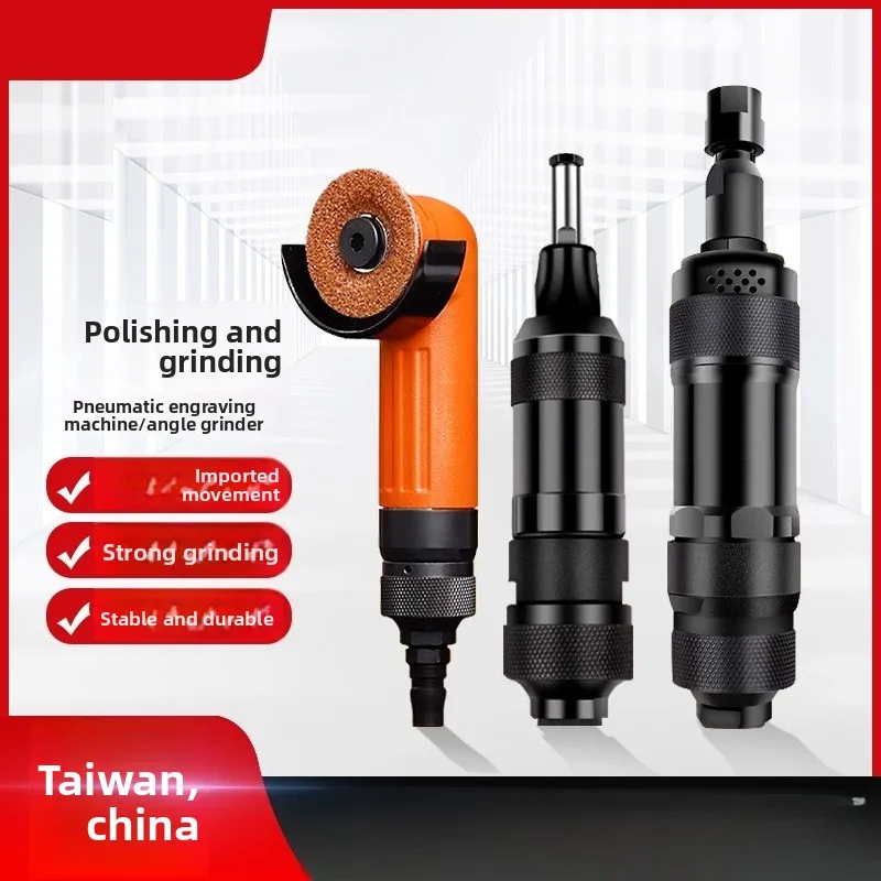 Smerigliatrice pneumatica Macchina per incidere Piccola lucidatrice portatile di livello industriale Smerigliatrice per riparazione pneumatici per auto Smerigliatrice ad aria