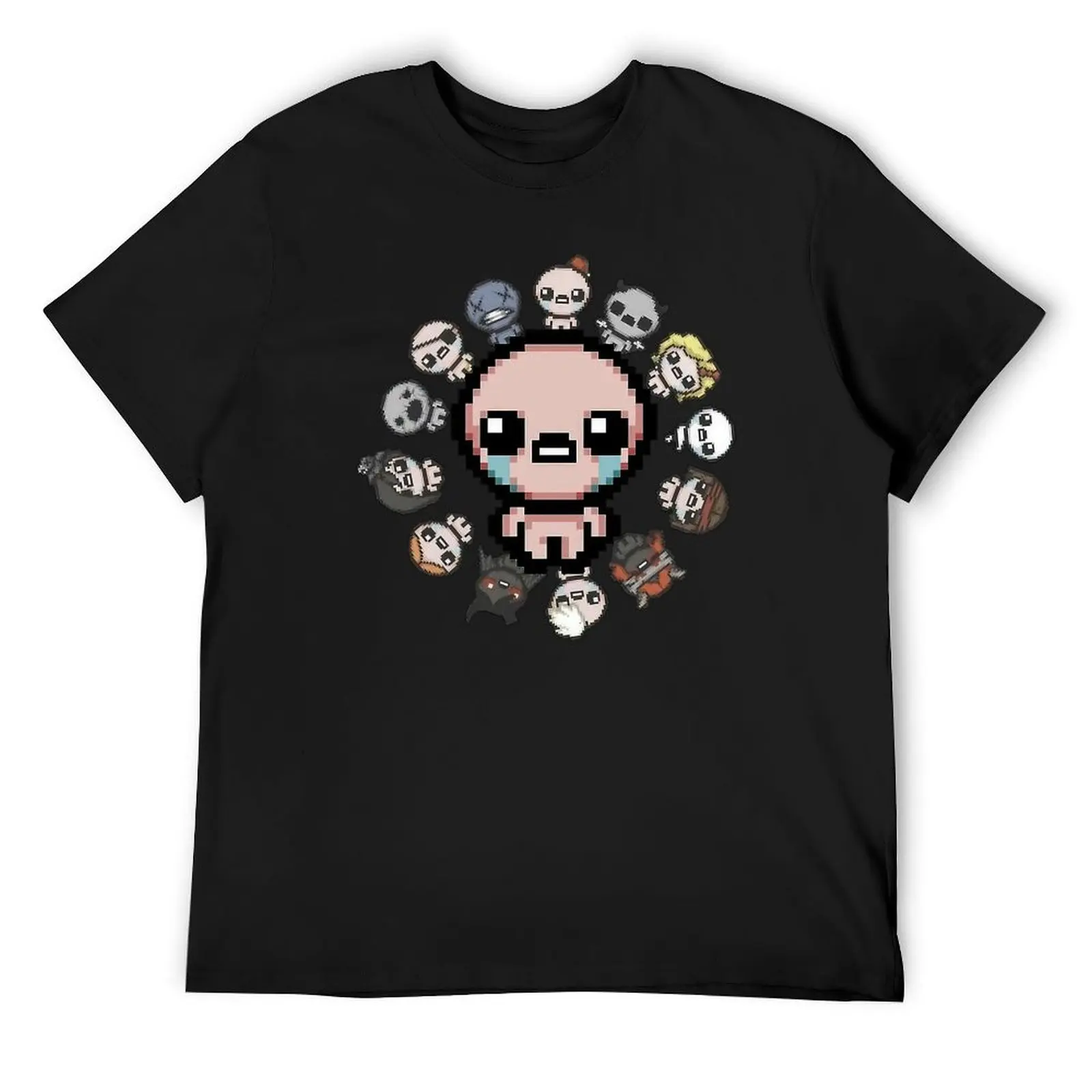 The Binding Of Isaac T-Shirt shirts graphic tees blacks graphics blanks Men's t-shirts