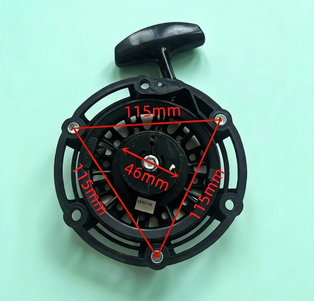 GT‑148 Recoil Pull Start Assembly For DUCAR Loncin Zongshen 148F 148XF 148YF 24V Inverter Generator Spare Part
