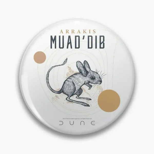 Dune 2020 Muad 39 Dib  Soft Button Pin Creative Gift Lover Fashion Cute Collar Decor Hat Metal Lapel Pin Brooch Badge Funny