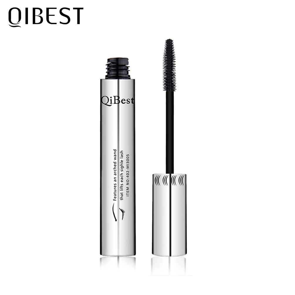 QIBEST Cosmetics 1/3/5 pcs Black Mascara Lengthens Eyelashes Extra Volume Waterproof Natural Lashes Female Professional Makeup