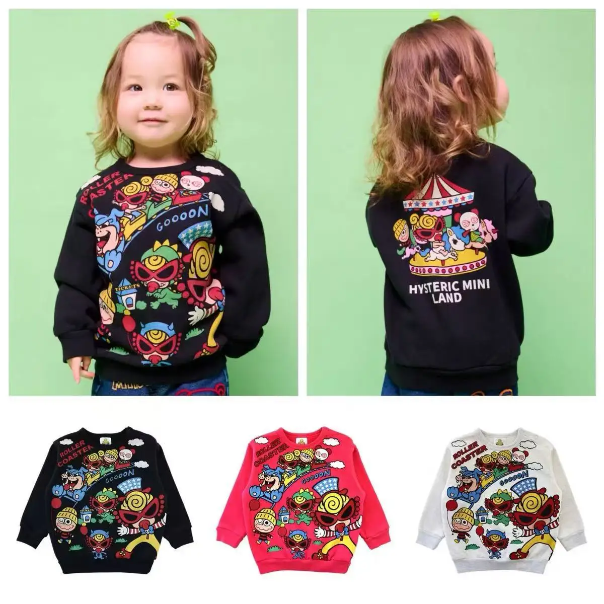 

2025 Fall/Winter Trendy Brand High-End Children's Cotton Sweatshirt
