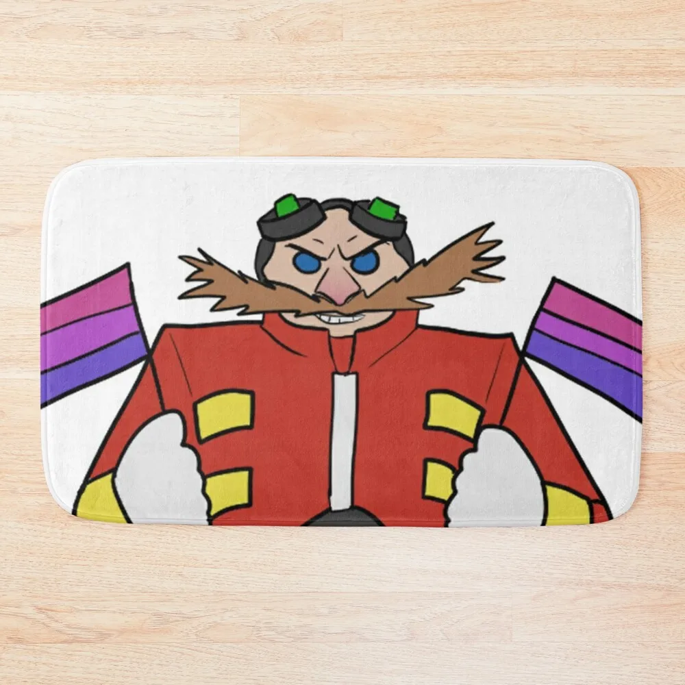 

Bisexual Eggman Sonic Fandub Design Bath Mat Bathroom Items Bathroom Gadgets Bathroom Accessory Mat