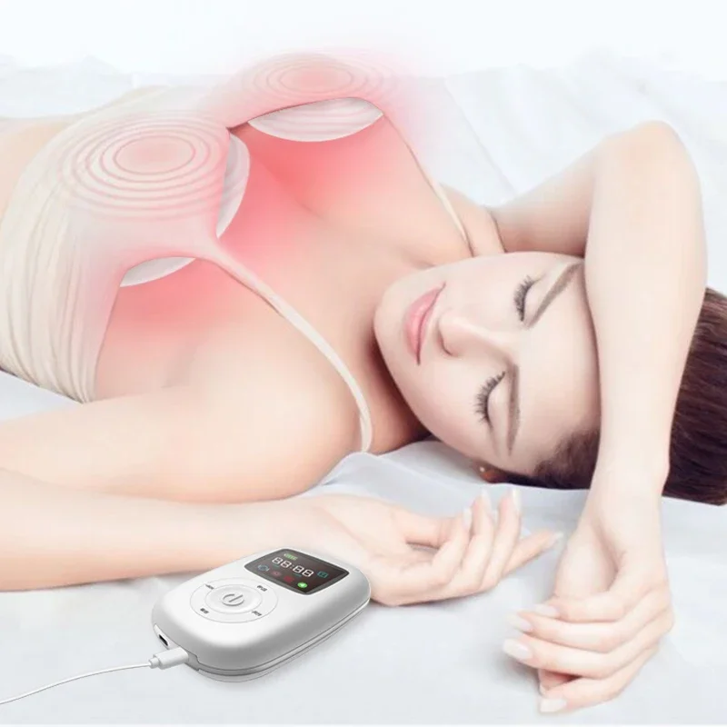 Cold Laser Nipple Pain Relief Mastitis Treating breast massage , mammitis, breast hyperplasia infrared light therapy device