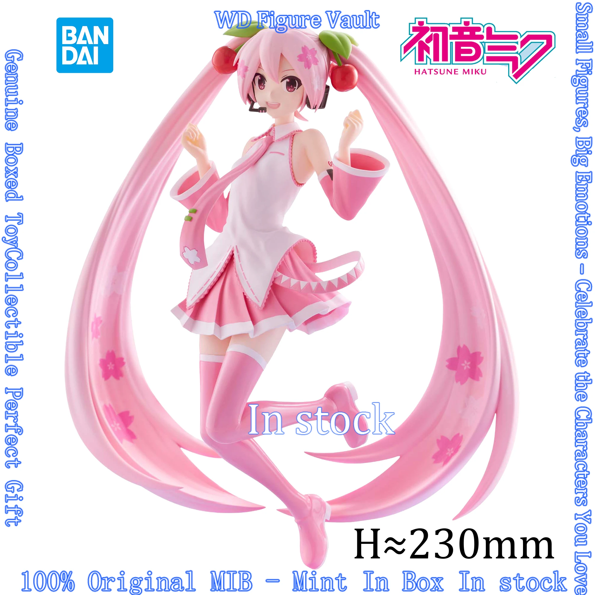 在庫あり-バンプレスト-エボルブ-桜初音ミク-フィギュア-コレクタブル-ライセンスフィギュア-アニメモデル-正規箱入りおもちゃ-ギフト
