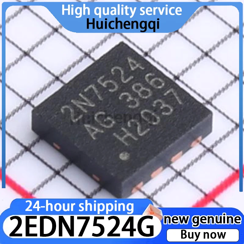 5PCS Original Genuine 2EDN7524G Packaged WSON-8 Gate Driver Chip