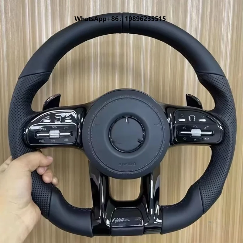 Steering wheel compatible with   ML GLK GLS GLE W204 W205 W212 W222 multi-function steering wheel