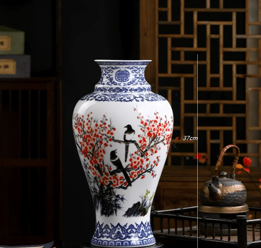 Ceramiczny wazon z Jingdezhen, – Centerpiece Vase Tall recenzja i cena