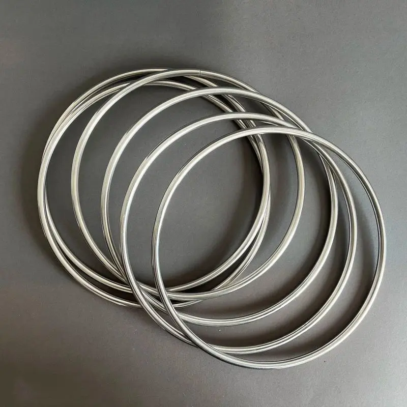 แหวนเชื่อมต่อขนาด 12 นิ้ว สำหรับการแสดงมายากล (ชุด 3 วง) แหวนเชื่อมต่อสำหรับการแสดงบนเวทีและมายากลข้างถนน อุปกรณ์มายากลสำหรับการแสดงจิตวิทยา