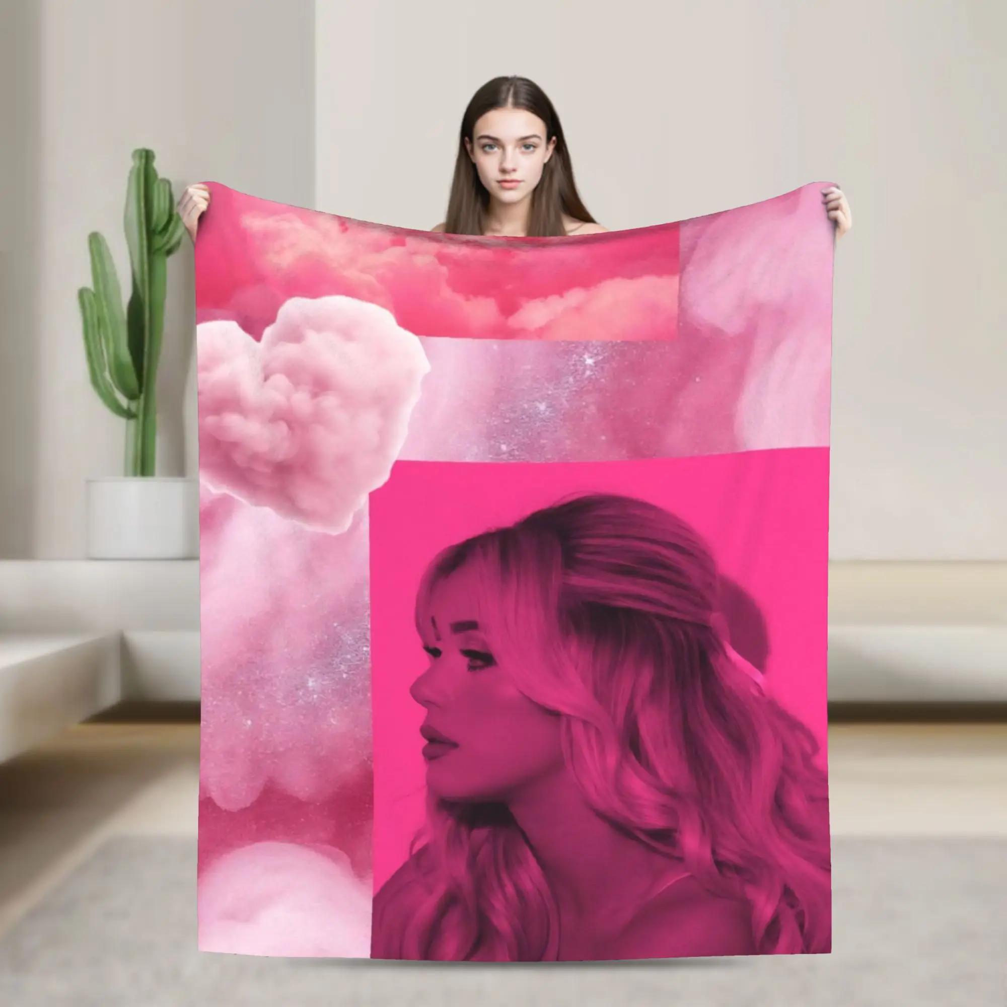 Megan Moroney Singer  Throw Blanket for Couch  Soft Cozy Plush Blanket 50x60 Inches Multi-size Bedspread for All Seasons