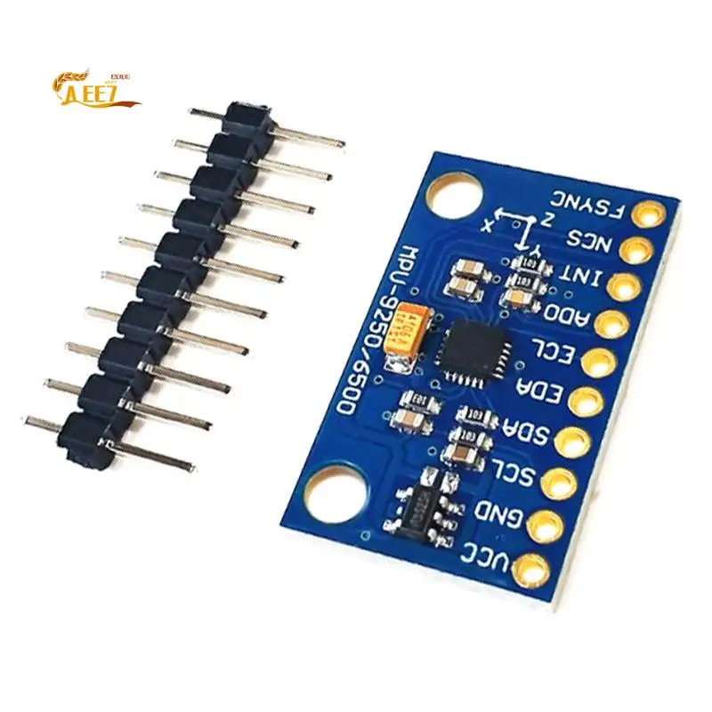 AEE7-MPU9250 GY-9250 9-Axis 9 DOF 16 Bit Gyroscope Acceleration Magnetic Sensor 9-Axis Attitude +Gyro+Accelerator