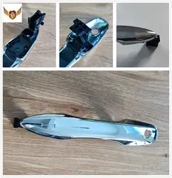 1PC Exterior Door Handle Set for Toyota Camry XV70 2018-2023 Avalon 2019-2022 Smooth Chrome Left Right Front Rear D-4T
