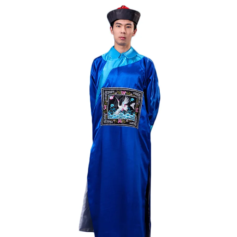 ชุดโบราณราชวงศ์ชิง ปี 2025 ใหม่ สำหรับคอสเพลย์ฮาโลวีน ชุดผีซอมบี้ ชุดพนักงานราชการหญิง ชุดการแสดงแบบดั้งเดิมของจีน...