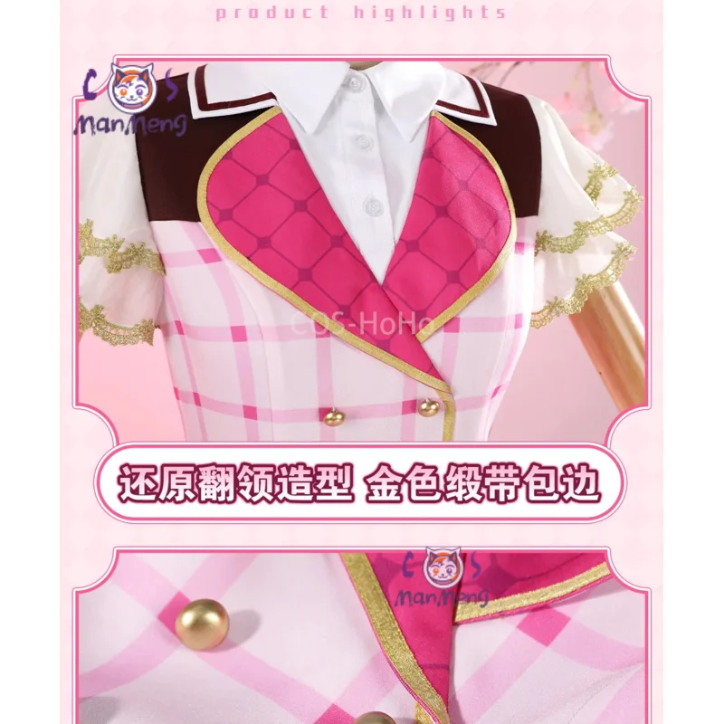 

Lovelive μ's Kotori Minami All Members 15th Anniversary Singing Suit Sweet Lovely Dress Uniform Cosplay Costume Halloween Outfit
