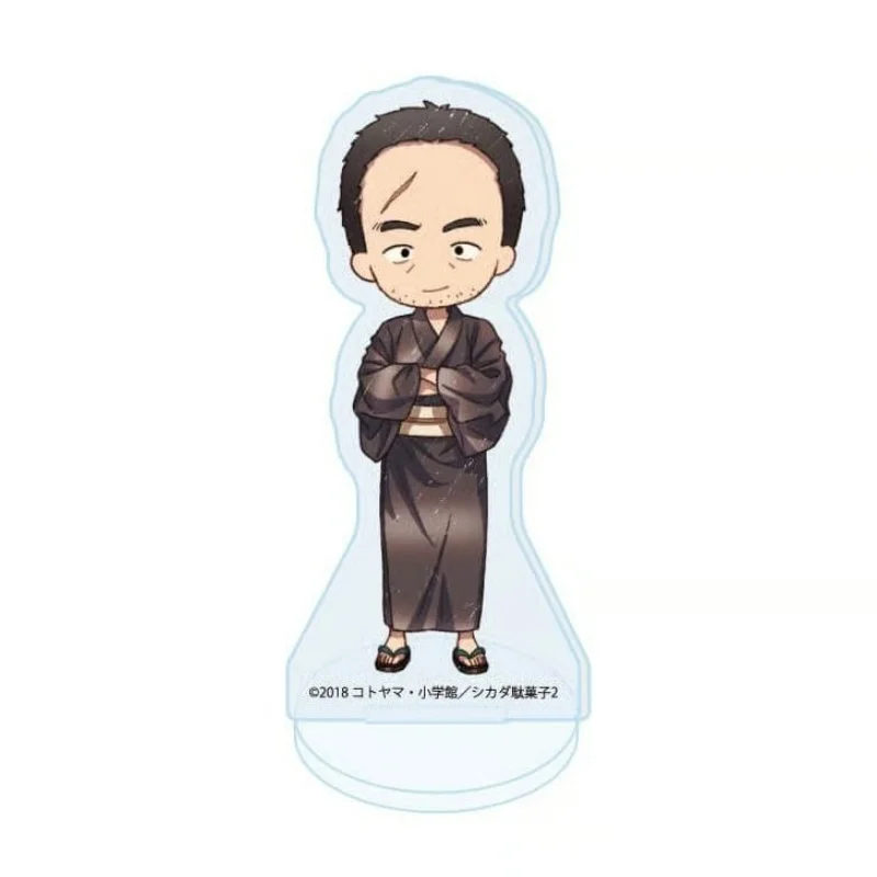 Dagashi Kashi 2 Anime Small Acrylic Stand Anime Ornament Acrylic Figure Stand Keychain10cm Shikada Kokonotsu Bedside Decorations