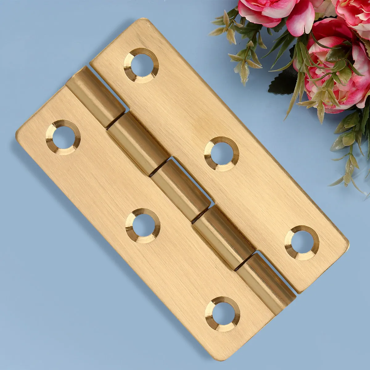 Premium Copper Hinge 45x27mm Six Hole for Piano Accessories Bookcase Installation Home Furniture Hardware Hinge