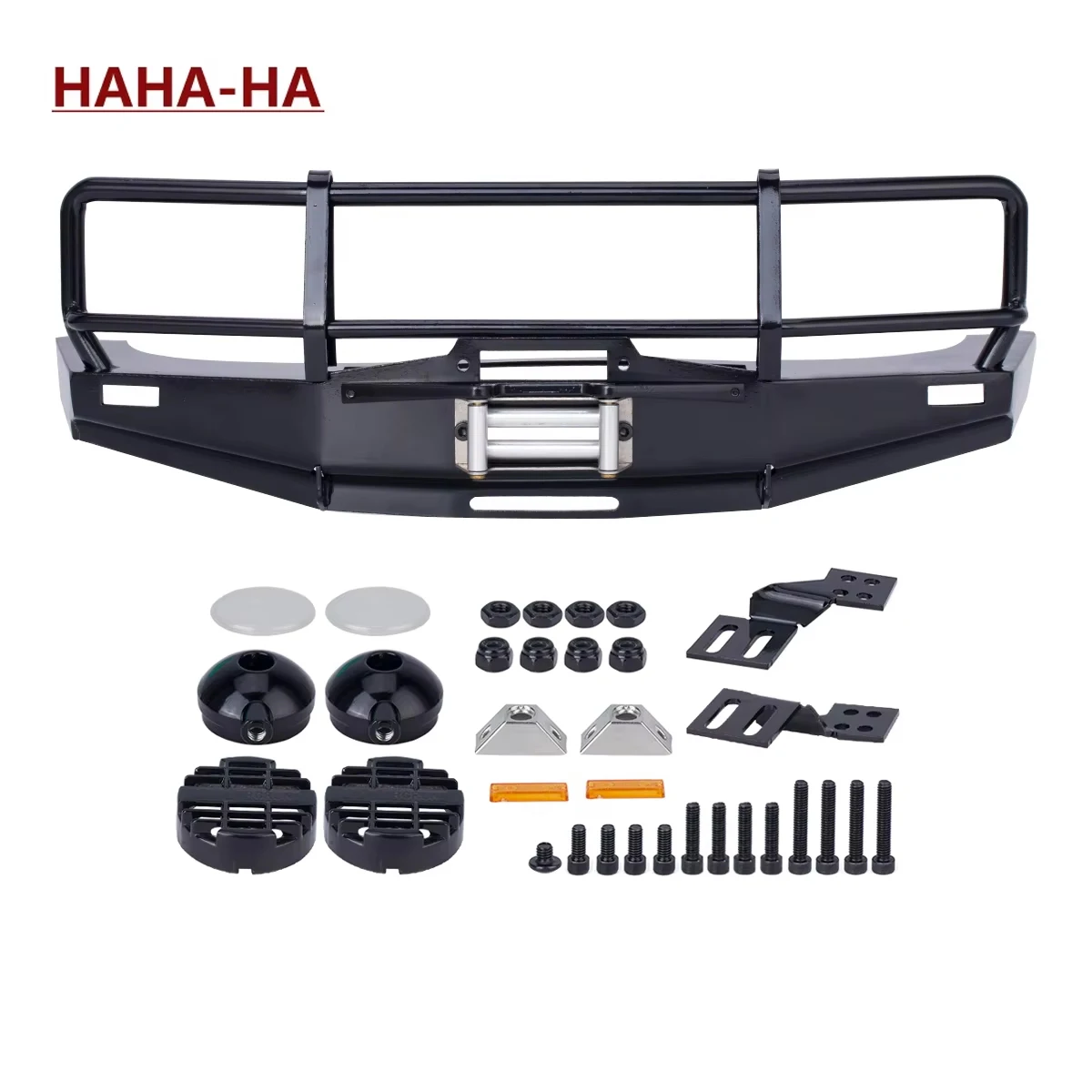 1/10 Metal LC80 Front Bumper ARB Bull Bars for RC Crawler RUN80 Chassis SCX10 TRX4 Upgrade Parts