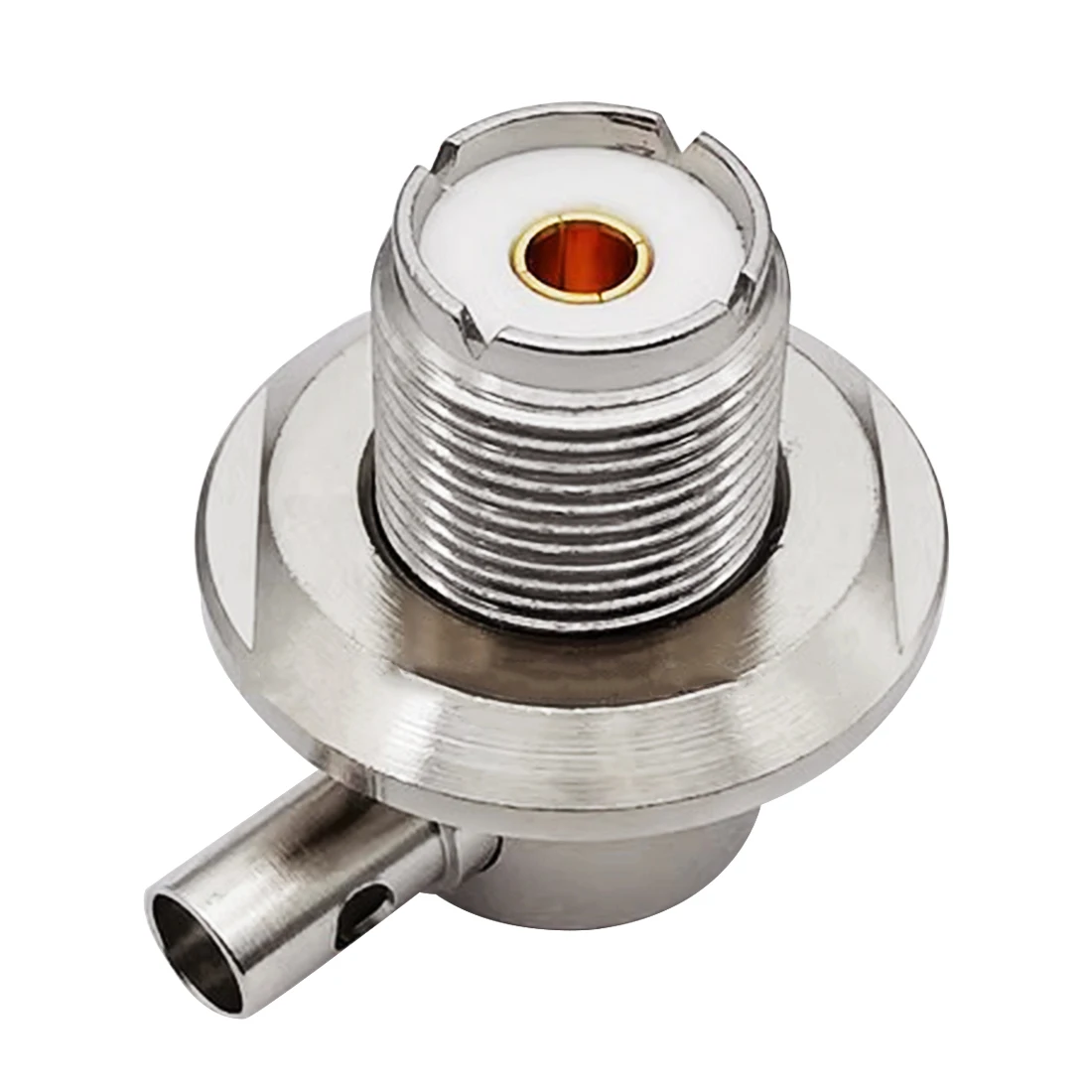 1 adet SO239 SO-239 UHF kadın Jack RF koaksiyel bağlayıcı RG58 RG142 kablo için dik açı toptan yeni