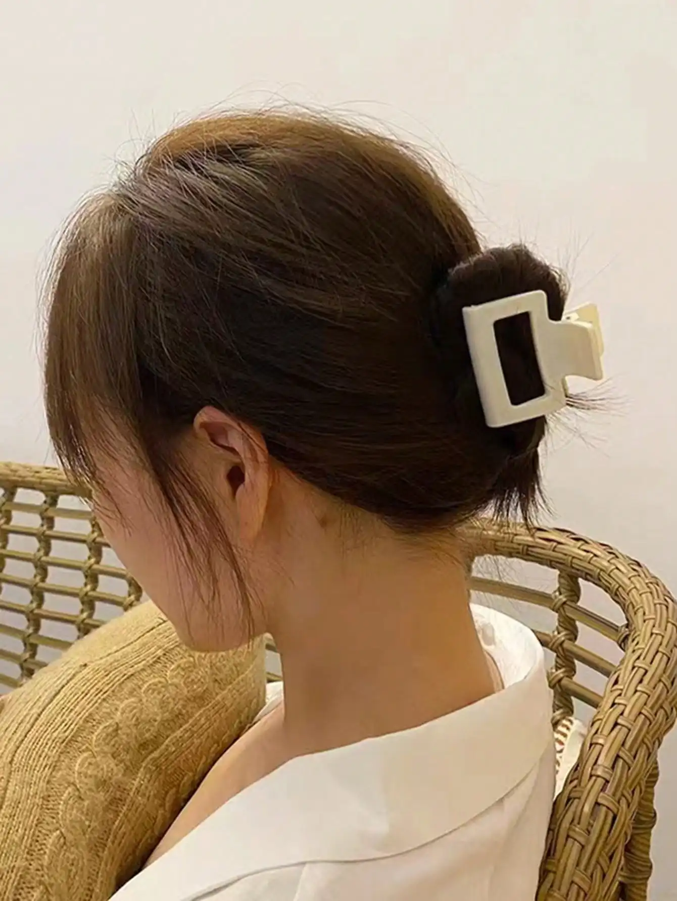 5 قطعة مشبك شعر متوسط ملون للنساء الفتيات 1.6 بوصة مشابك شعر للشعر الرقيق المتوسط السميك نونسليب مقاطع الفك الشعر