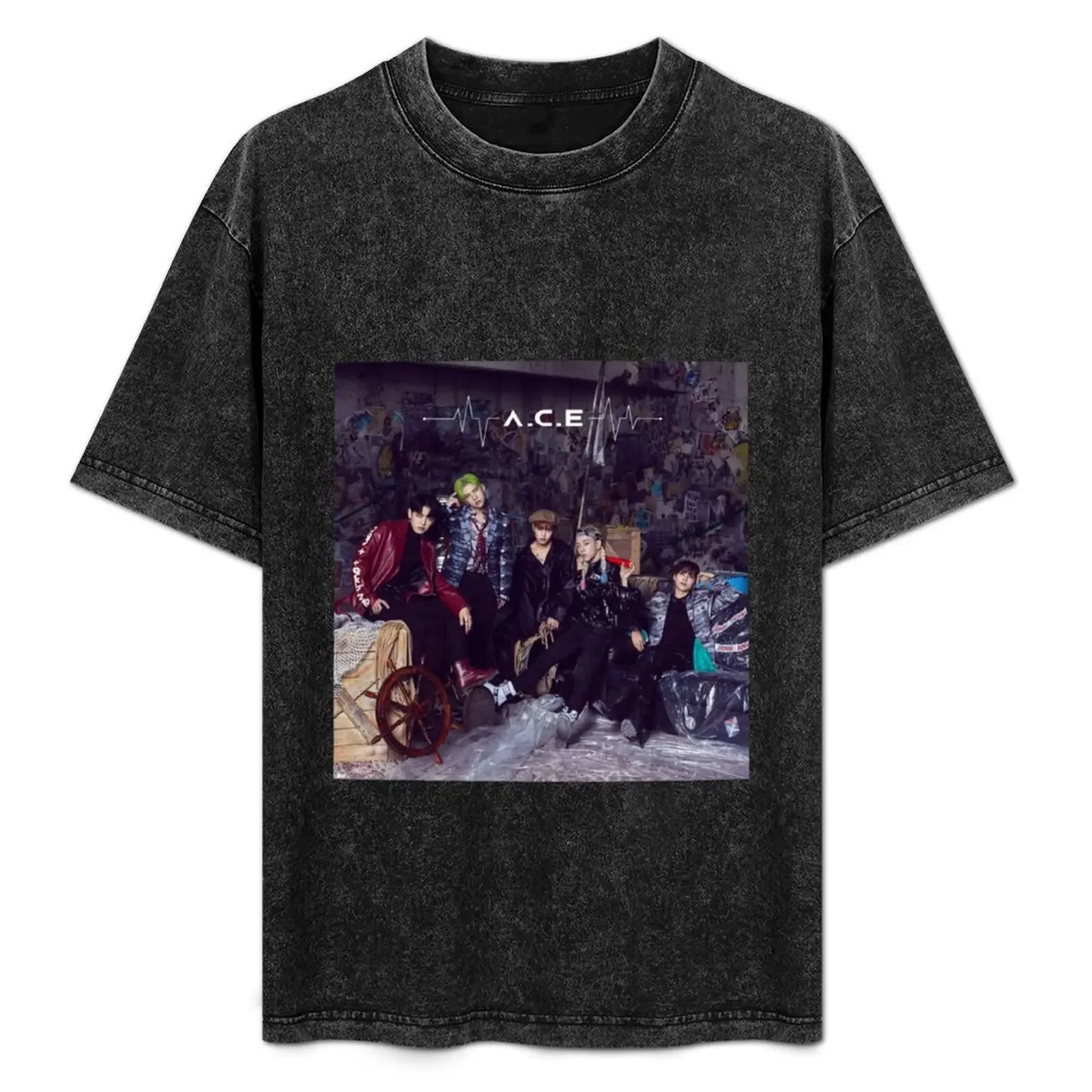 

A.C.E UNDER COVER : THE MAD SQUAD T-Shirt vintage graphic tee summer shirt basketball graphic tees men clothing