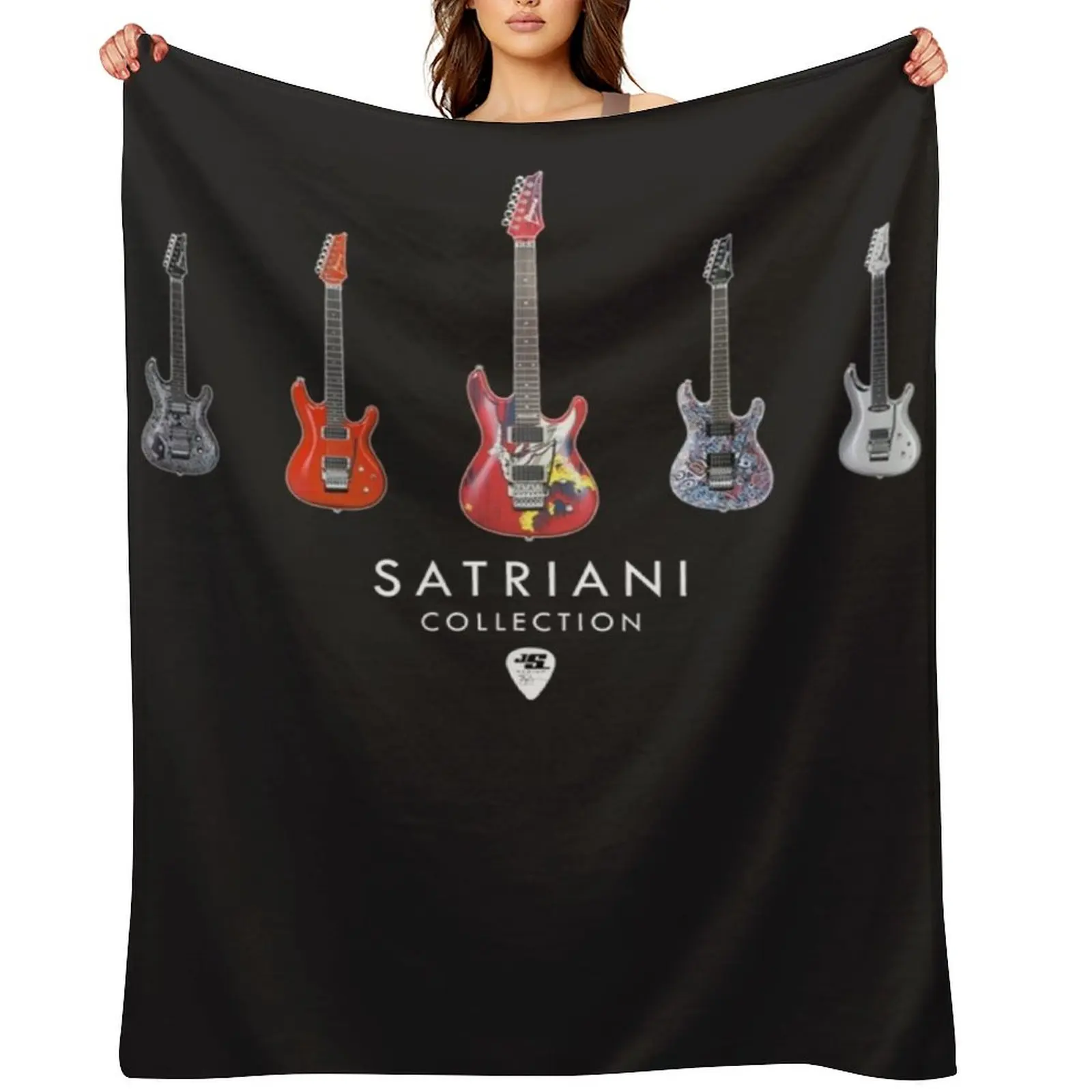 

Joe Satriani Collection Premium Throw Blanket Camping Plush Thermal for winter Blankets