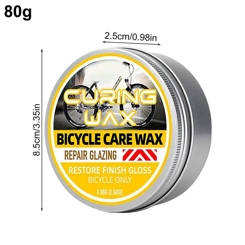 Bicycle Maintenance Wax Anti-Dirt Mountain Bike Lubricant Car Body Scratch Paint Polishing Solid Wax Bicycle Refurbished Wax