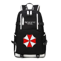 Hot Sale Men Women  Backpack R-Resident Evil U-Umbrellas Printing Backpack Students Backpack Computer Bag Travel Bags