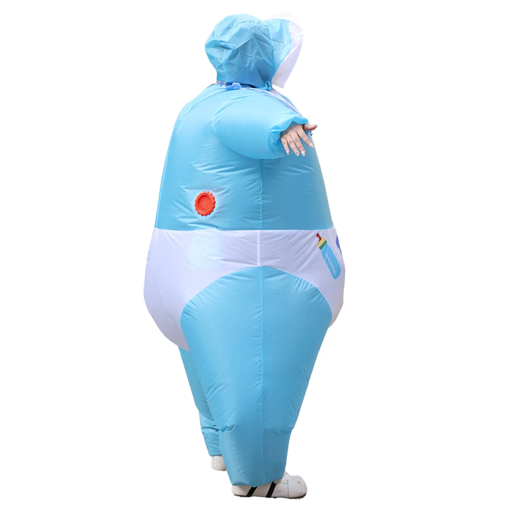 Adult Inflatable Clothing Baby Baptism Party Toys Gender Revealed Role-playing Costumes Festival Performance Props view 3