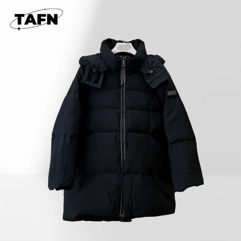 90% White down Puff Quilt down Jacket Winter Coats for Women, Elegant and Insulated Outerwear for Cold AJ1323