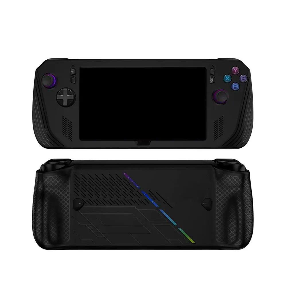 Silicone Protective Cover for ASUS ROG Ally X Handheld Game Console Non-slip Shockproof Protector Skin Sleeve Game Accessories ﻿ image 4