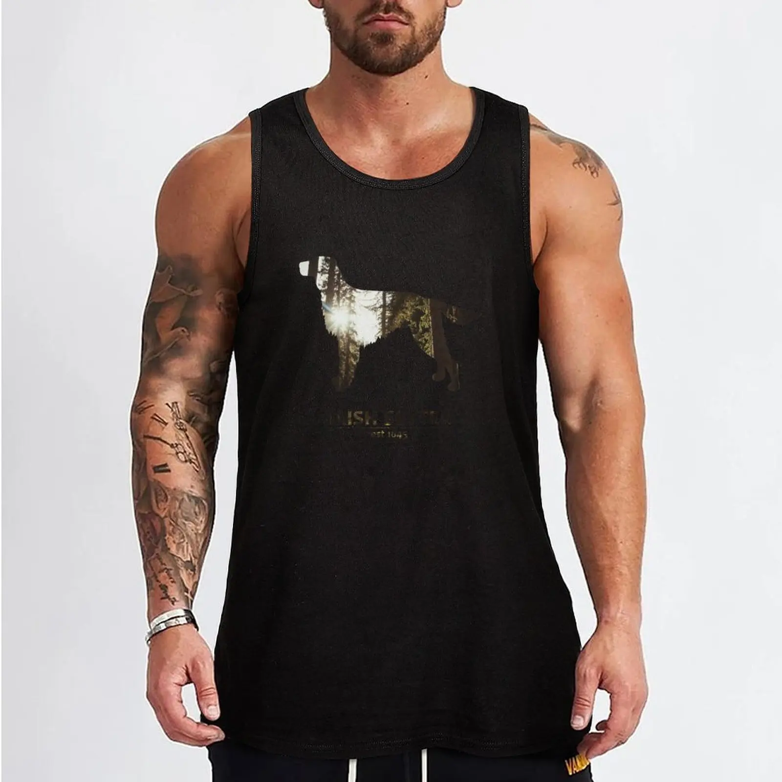 Irish Setter Red Setter Graphic design Tank Top gym shirt man gym training accessories men clothing mens clothing