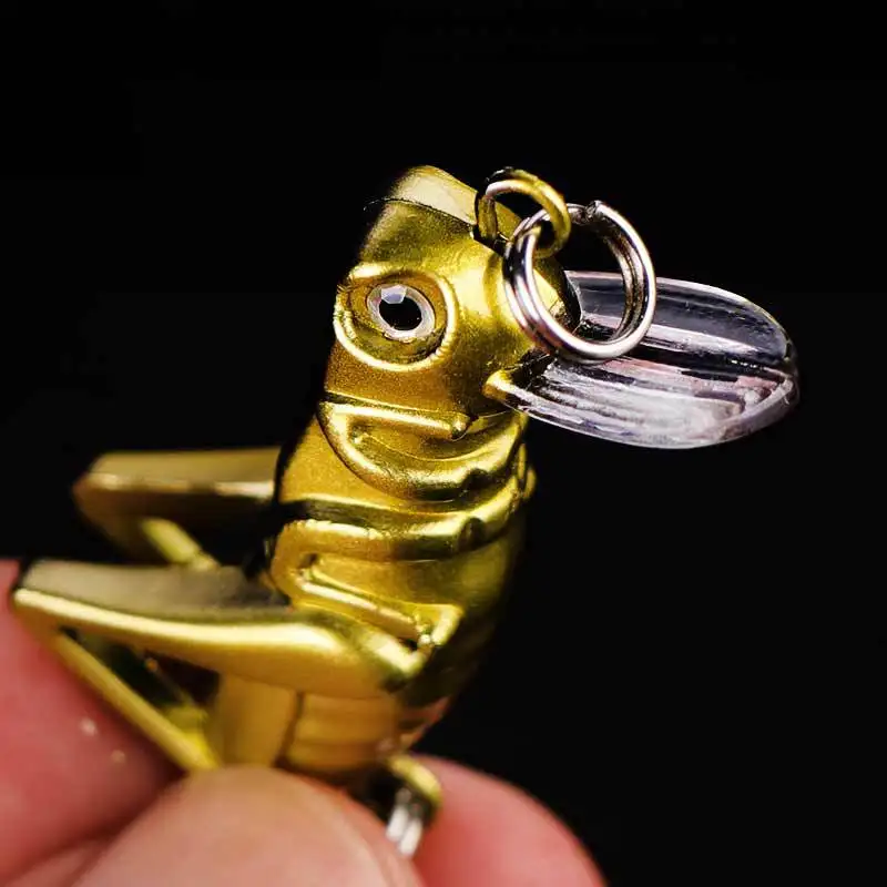 Angelköder Insekten-Hardbait, simulierter Heuschrecken-Minnow-Köder, 5g 5cm, künstlicher schwimmender Heuschrecken-Köder zum Karpfenfang, 1 Stück im Angebot – Detail 5