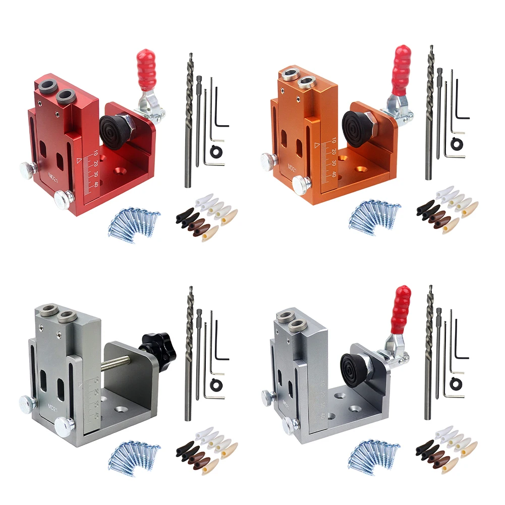 (Abito. )88*64*99mm/3.46*2.52*3.9 In Boccola del trapano Guida per trapano versatile per la lavorazione del legno Punzonatrice angolare Montaggio conveniente