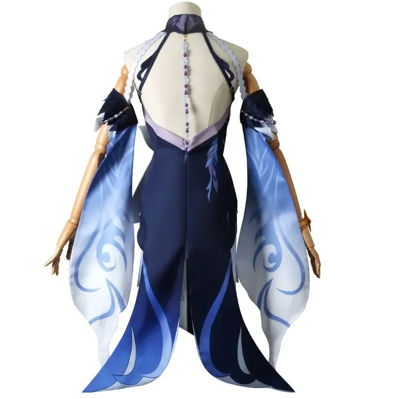 Spel Genshin Impact Ningguang Cosplay Kostuum Anime Uniform Jurk Kostuum Halloween Carnaval Party Performance Set