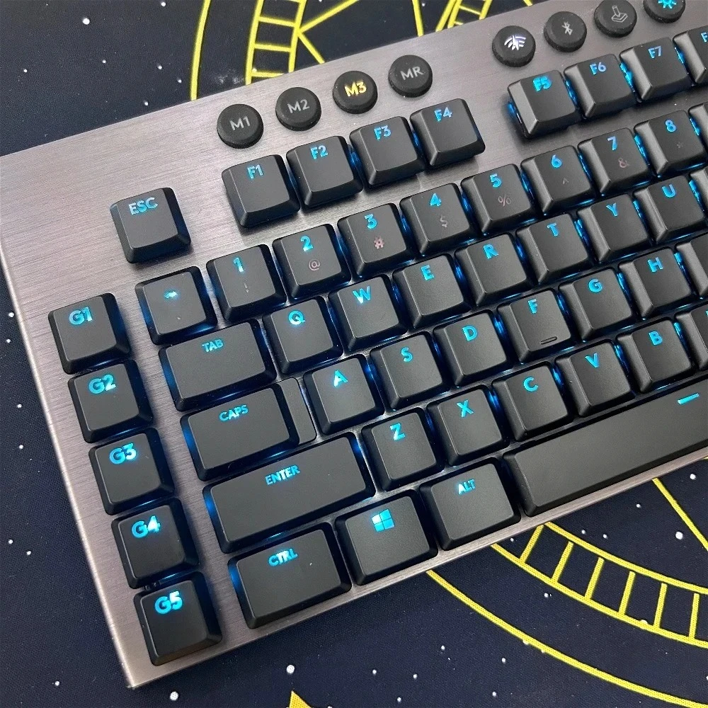 

New ABS material anti slip backlit keycaps suitable for Logitech G815/G915/G915 TKL series RGB mechanical keyboards